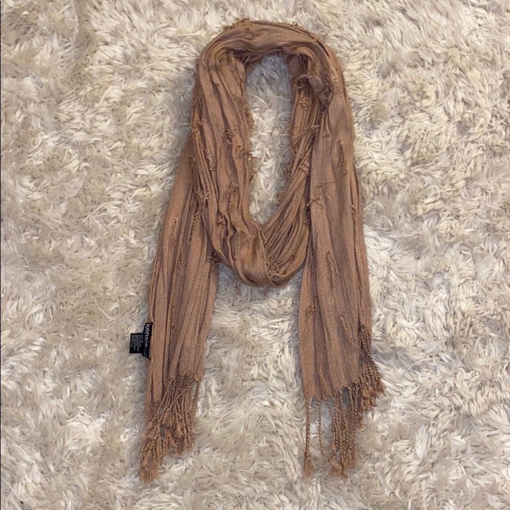 tan scarf